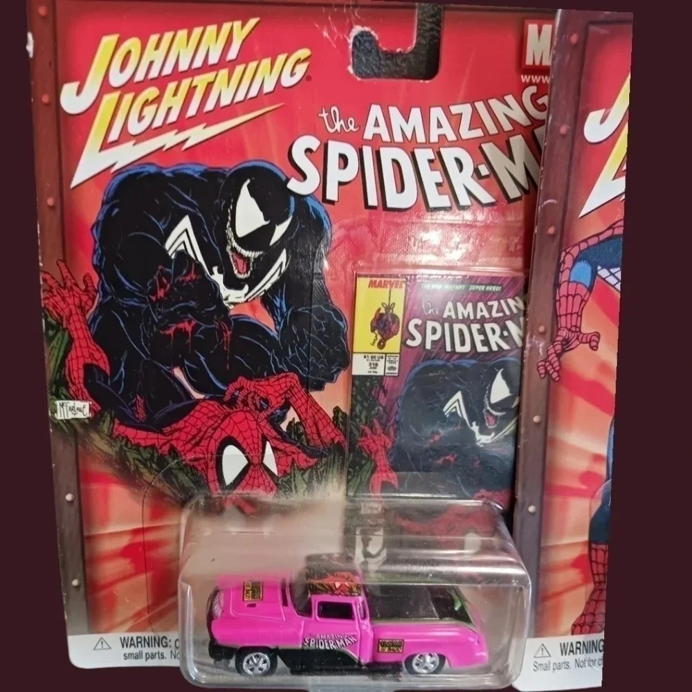Johny lightning marvel the amazing spiderman lot of 3 cars
